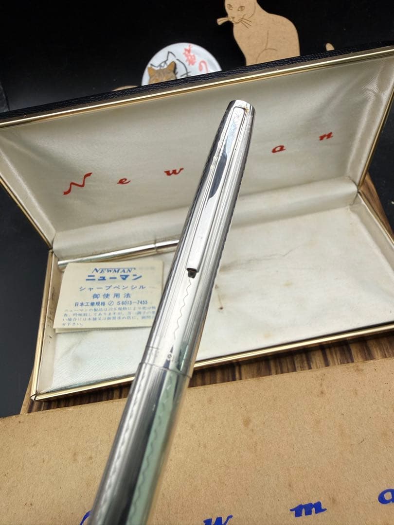 NEWMAN ペンシル 0.5 繰出式 silver 925 昭和レトロ