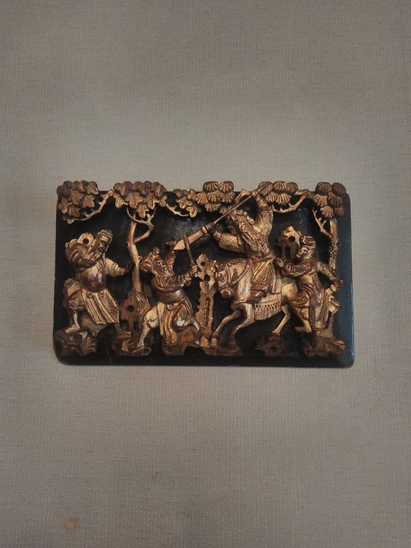 木製、時代彫刻　(明代〜)