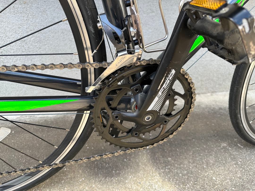 GIANT ロードバイク ブラック/グリーン