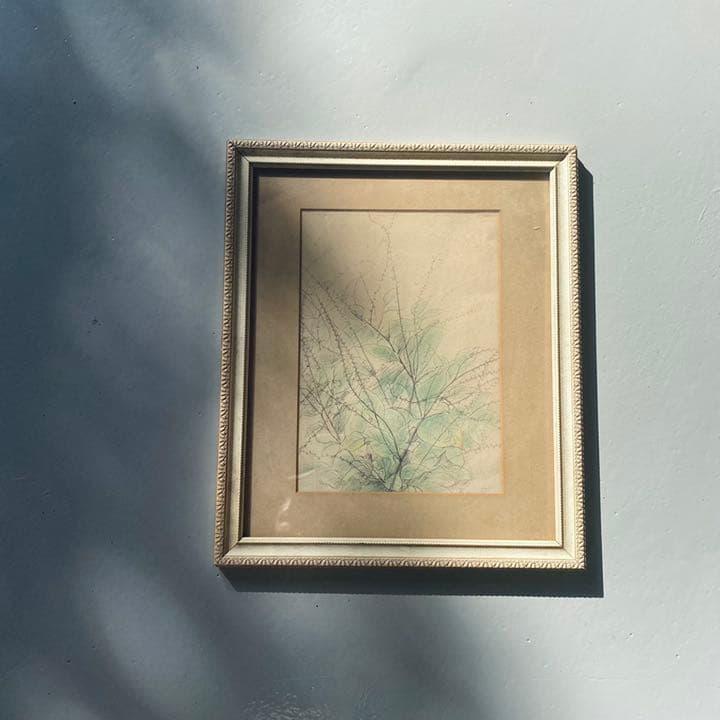 絵画　草花