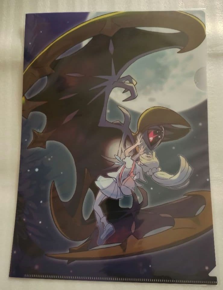 @ポケモン@　リーリエ　&　ルナアーラ　落下　クリアファイル