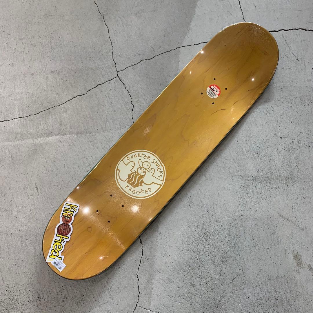 スケートボード Krooked x QUARTERSNACKS 8.25inch