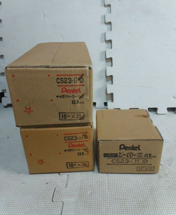 ぺんてる スーパー芯 超大量セット 未使用 109箱 0.3mm 0.4mm