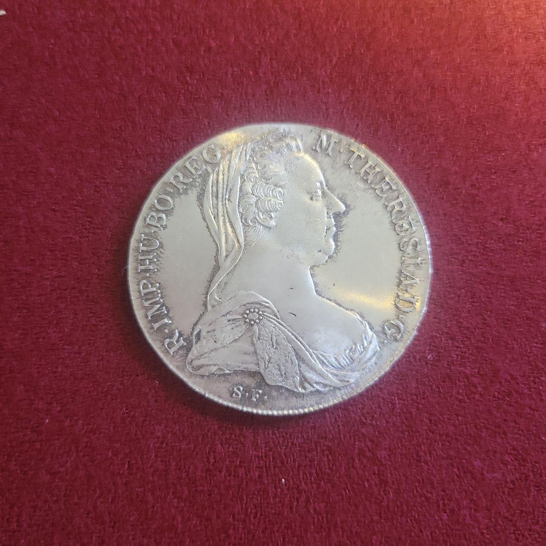 (本物)  Maria Theresa  1780 オーストリアシルバー