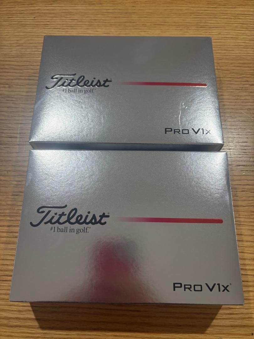 Titleist ProV1x 2025年モデル白