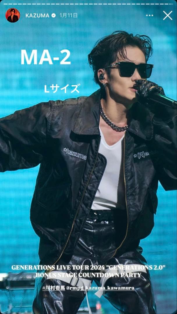 新品未開封 *p(R)ojectR® MA-2 ジャケット アウター Lサイズ