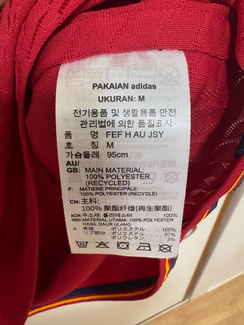 スペイン 代表2022ホーム オーセンティック ユニフォーム、セルヒオ・ブスケツ