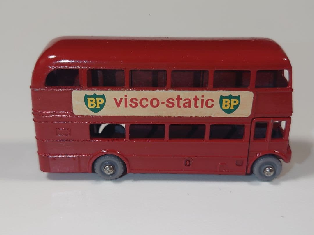 MATCHBOX No.5 LONDON BUS タイヤsilver 座席無し