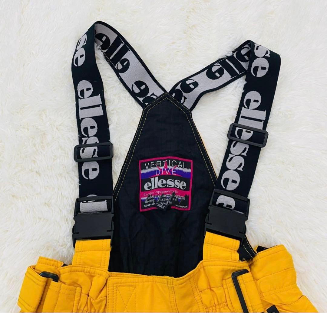 エレッセ スキーウェア 上下セット Lサイズ イエロー ゴールドウイン製