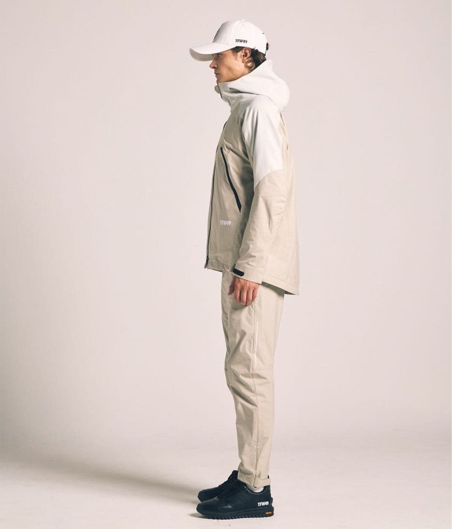 新品タグ付き⭐️TFW49⭐️ナイロン裏ボア⭐️ ブラック✖️チャコール⭐️完売品