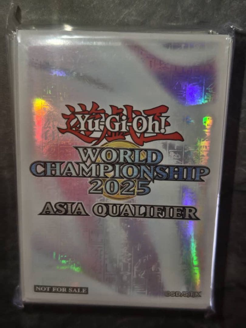 遊戯王 アジア WCQ 2025 白 スリーブ jut
