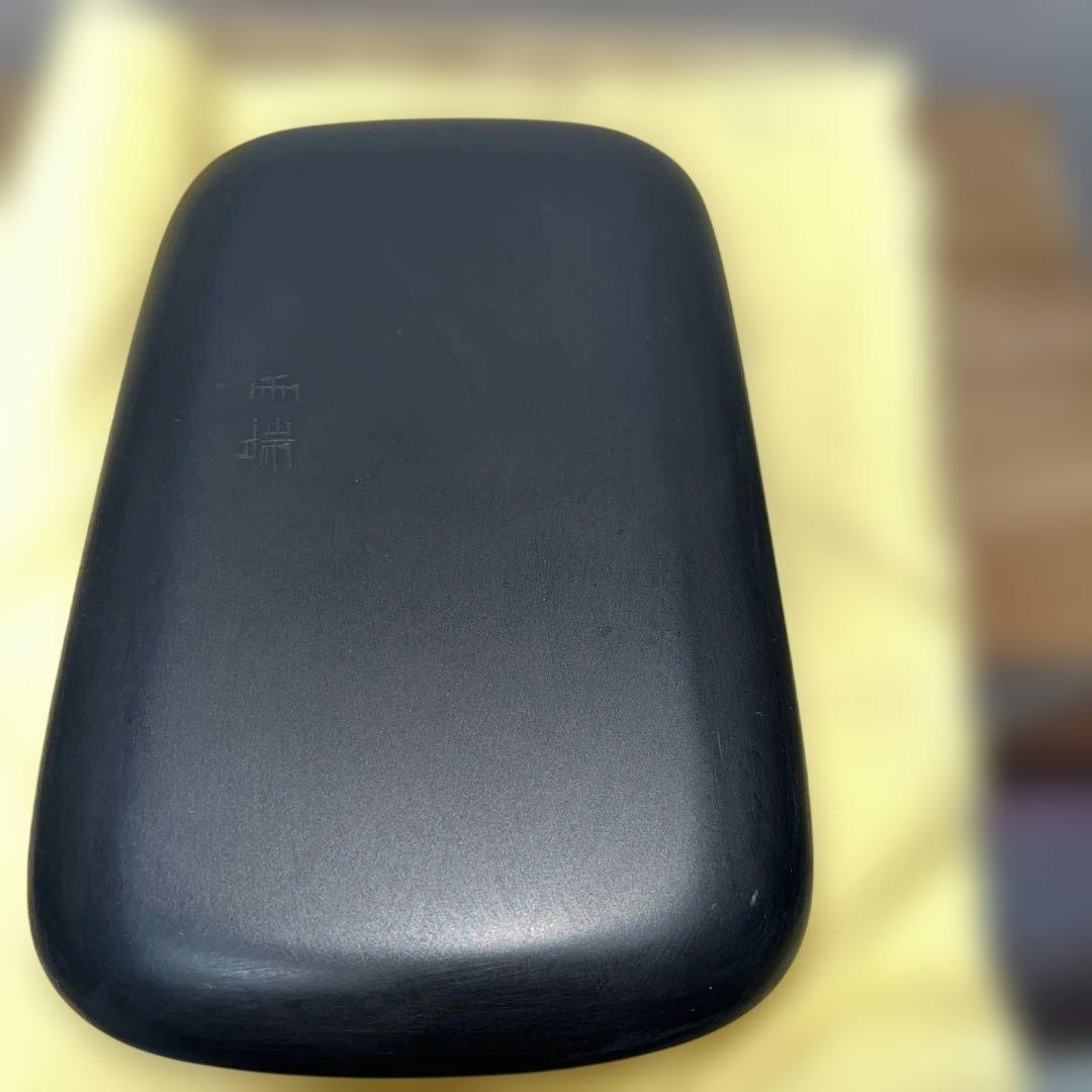 ⭕️雨端硯　12代　雨宮弥兵衛　特殊研　猿面研　希少作品　新品美品　姿が美しい