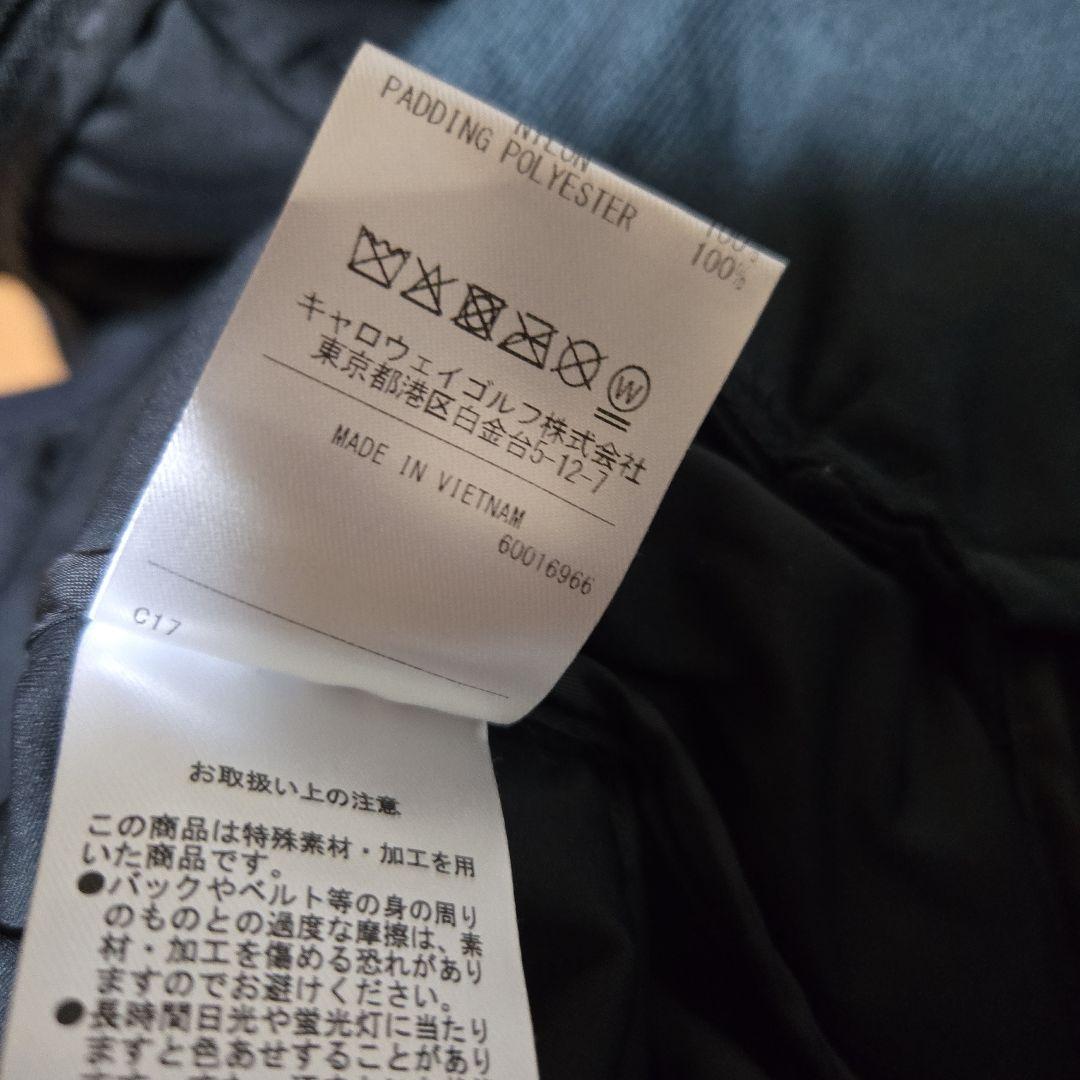 キャロエイブラック キルティング ベスト LLサイズ