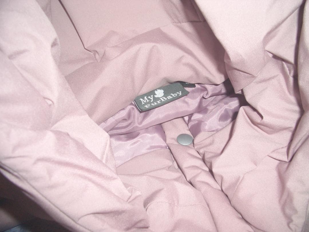 3万3,000円 myfurbaby 犬用ペットキャリーダウンベストピンク　Ｓ