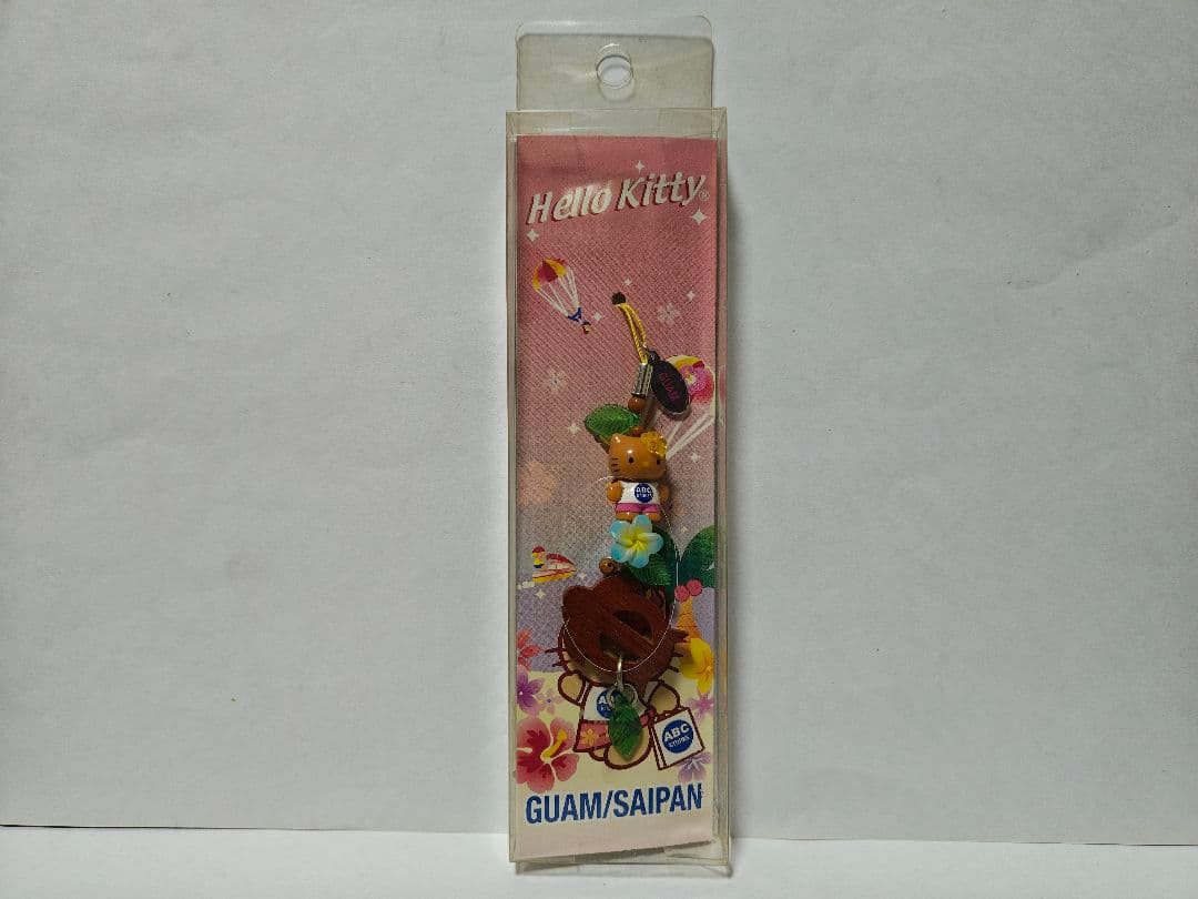 ご当地キティストラップ　グアム/サイパン HelloKitty 現地品