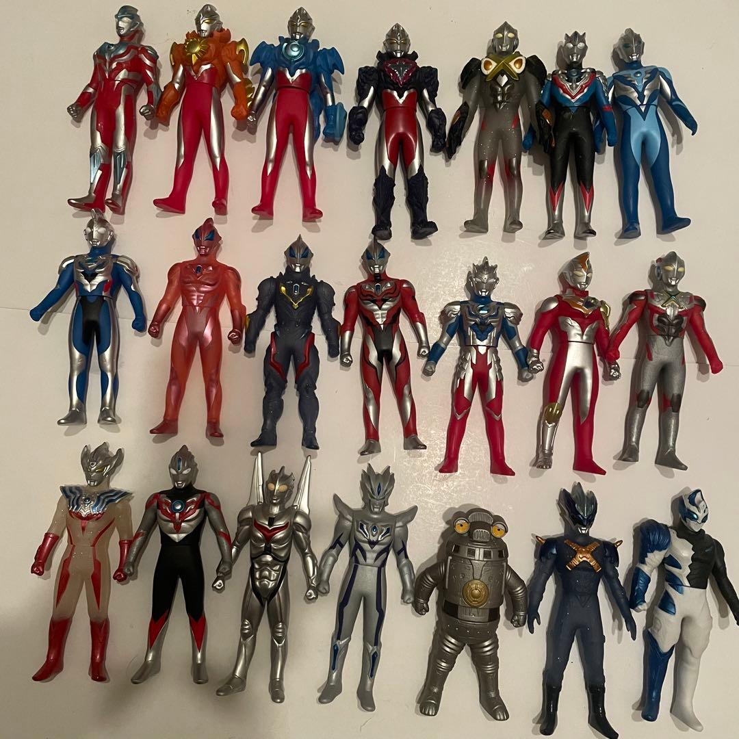 ウルトラマン&ウルトラ怪獣 ゴジラ ソフビ 80体 まとめ売り