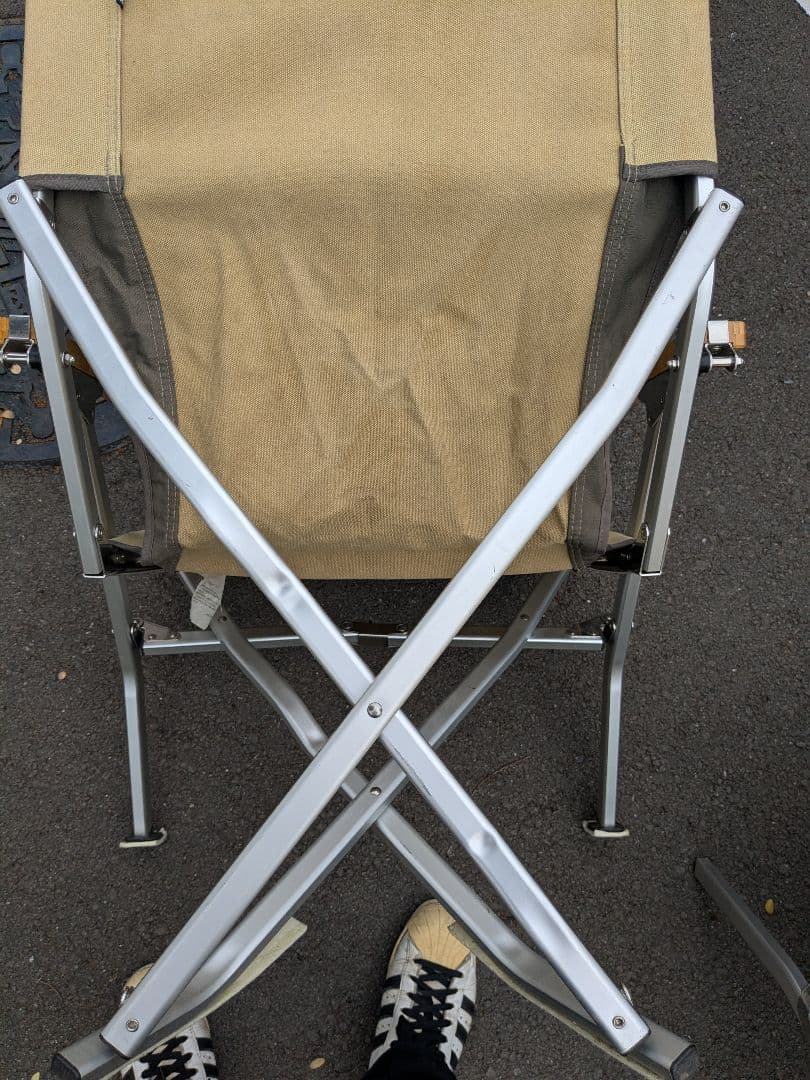 スノーピーク　ローチェア30　カーキ　2脚セット旧タイプ　廃盤品キャンバス