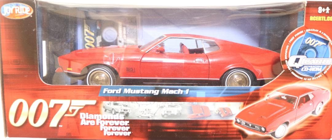 希少JOYRIDE製　映画００７劇中車　フォード　ムスタング　マッハ１　１／１８