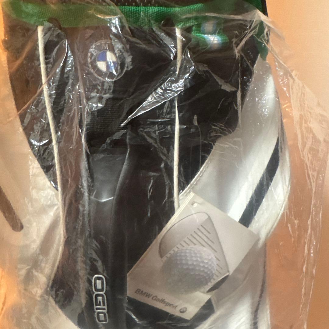 未使用品 Golfsport キャディバッグ 防水 ホワイト/グリーン