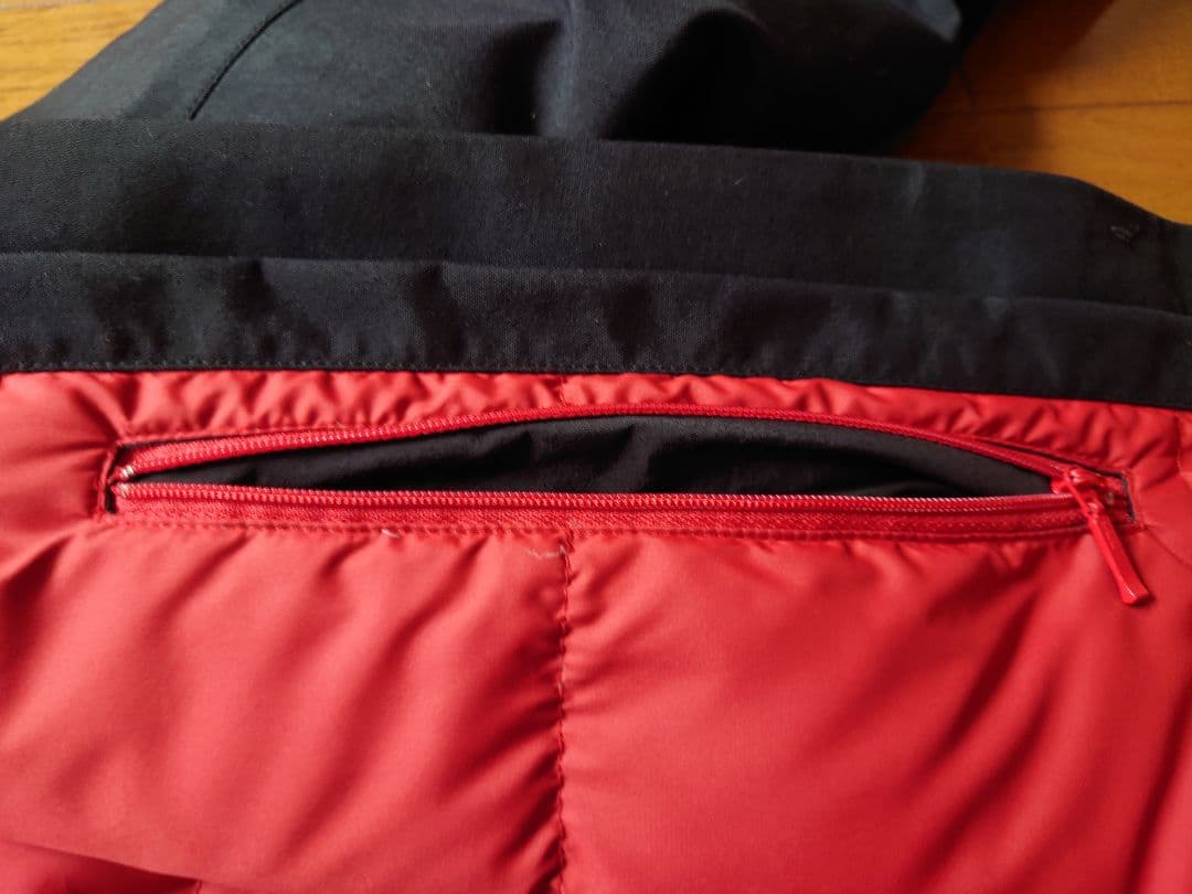 シマノXEFO.GORE-TEX フード付ダウンレインウェア ブラックＬＬサイズ