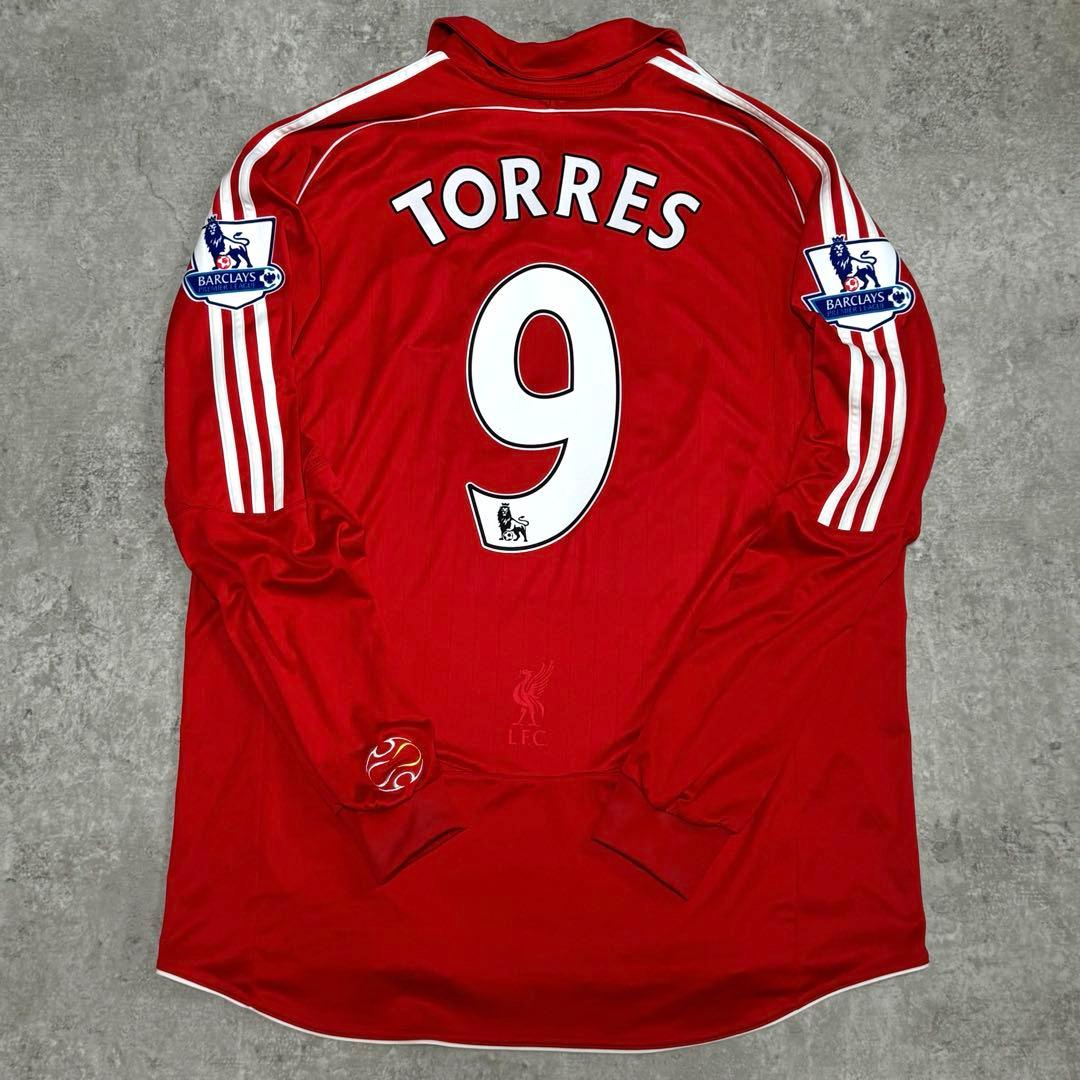 リバプール 07/08 #9 トーレス 長袖 ユニフォーム