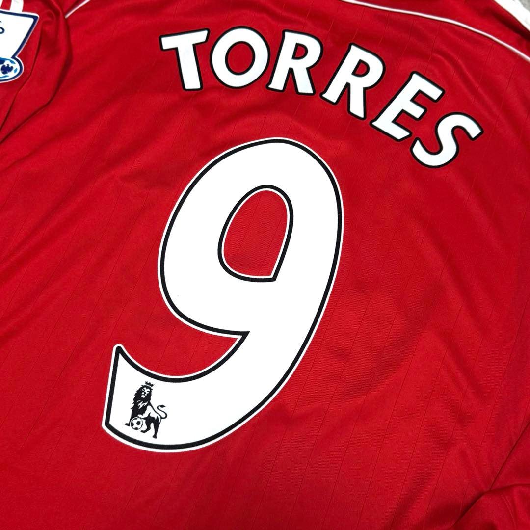 リバプール 07/08 #9 トーレス 長袖 ユニフォーム