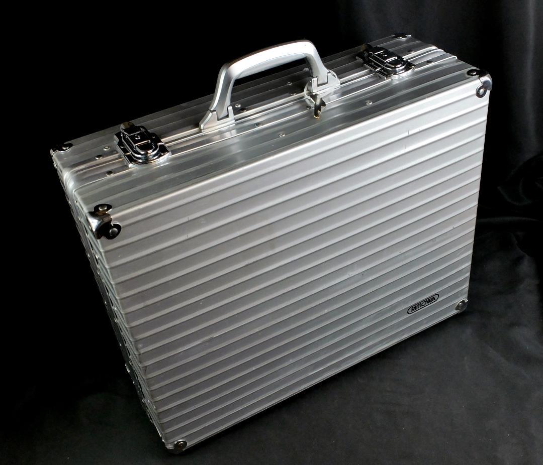 リモワ ラージ・アルミアタッシェ オーガナイザーパネル付 51ⅹ40ⅹ18cm