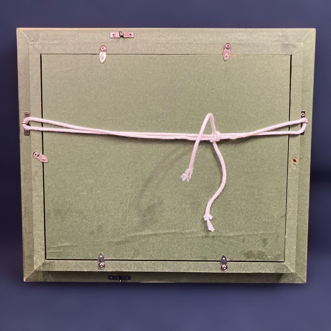 油彩　福田俊三　「アネモネ　F3」