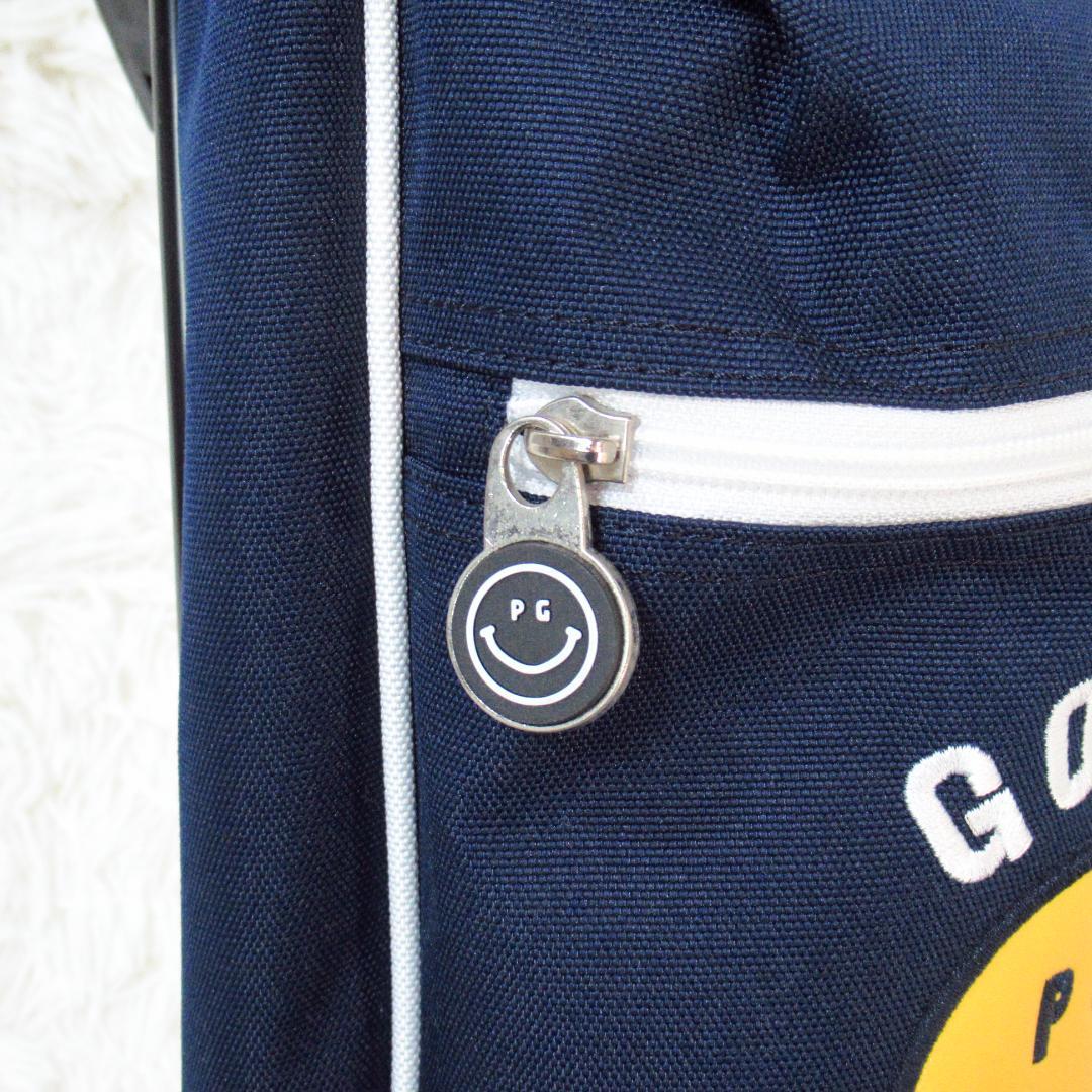 パーリーゲイツ セルフスタンドクラブバック キャディバッグ ネイビー