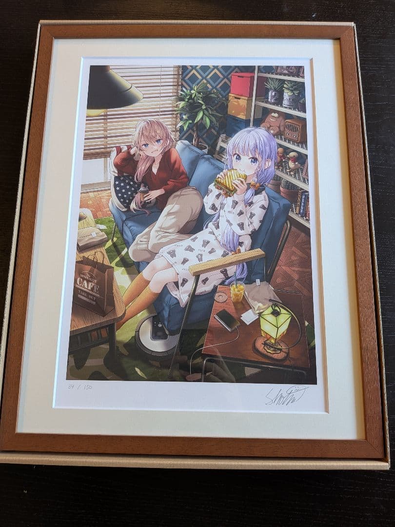 【美品】NEWGAME　ニューゲーム　アートグラフ　直筆サイン入り