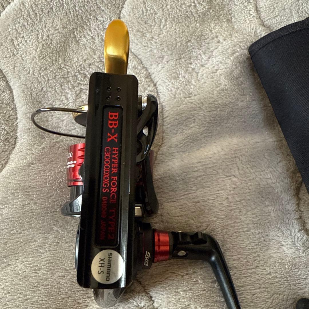 シマノBBXハイパーフォースタイプ2c3000DXXGS右ハンドル超美品