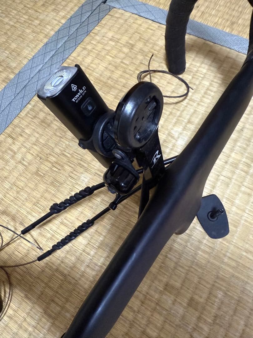 破格‼️アルテグラ8000系コンポセット　ハンドル、マウント、フロントライト付き