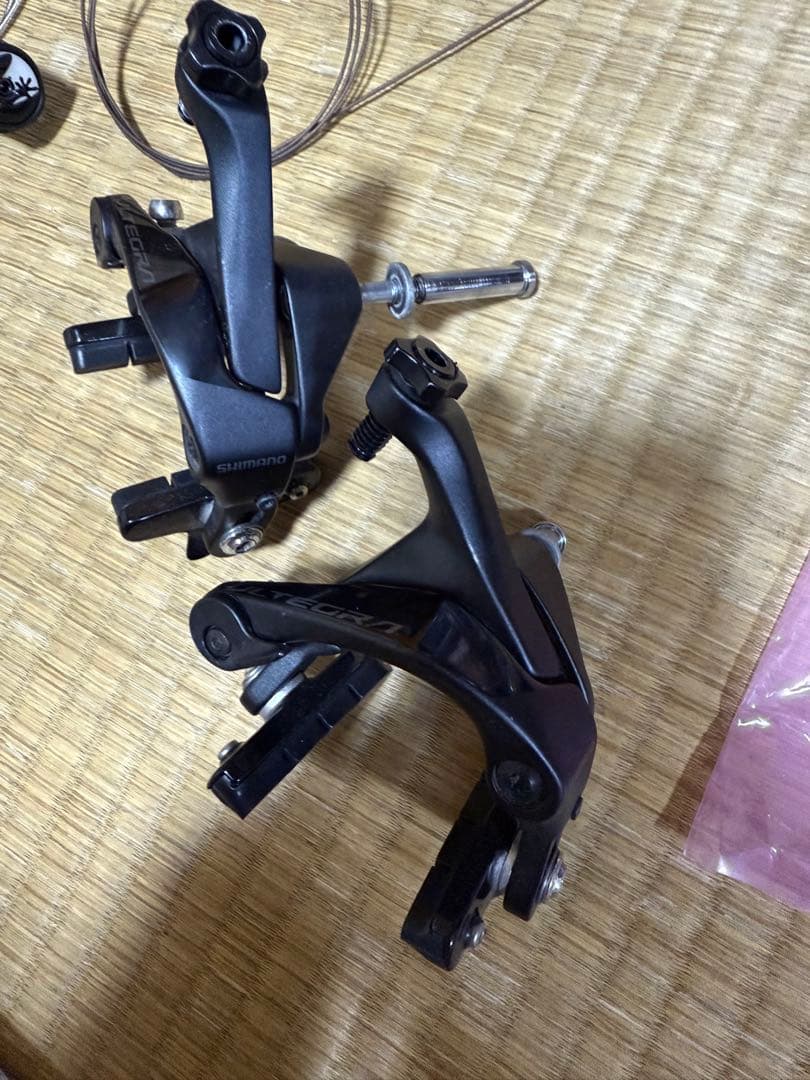 破格‼️アルテグラ8000系コンポセット　ハンドル、マウント、フロントライト付き