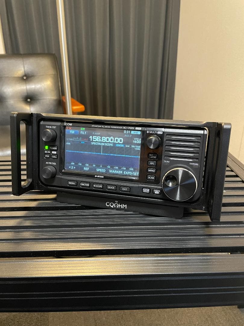 【超美品】ICOM IC-705 （受信改造済）+ CQオームケージ