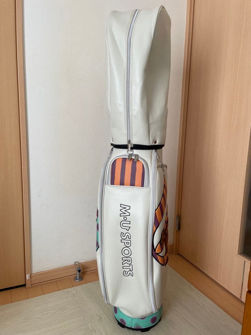 M-U SPORTS キャディバッグ ホワイト