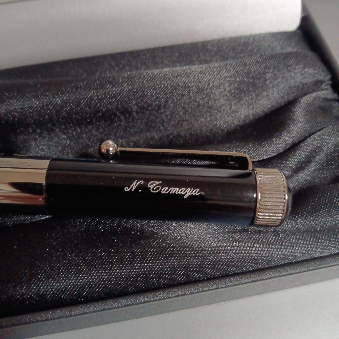 ロメオ　ナンバー3 No.3 ボールペン　細軸　箱あり　ROMEO　名入り