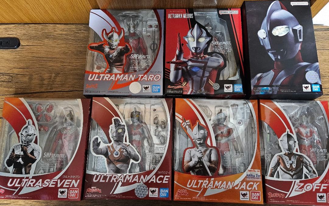 shフィギュアーツ ウルトラマンシリーズ ウルトラ6兄弟 メビウス セット
