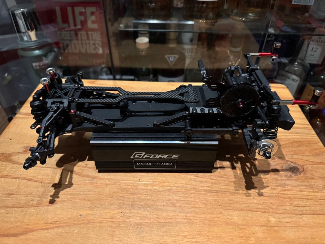 reve D RDX 完成品　シャーシ　オプション+タイヤホイール付き