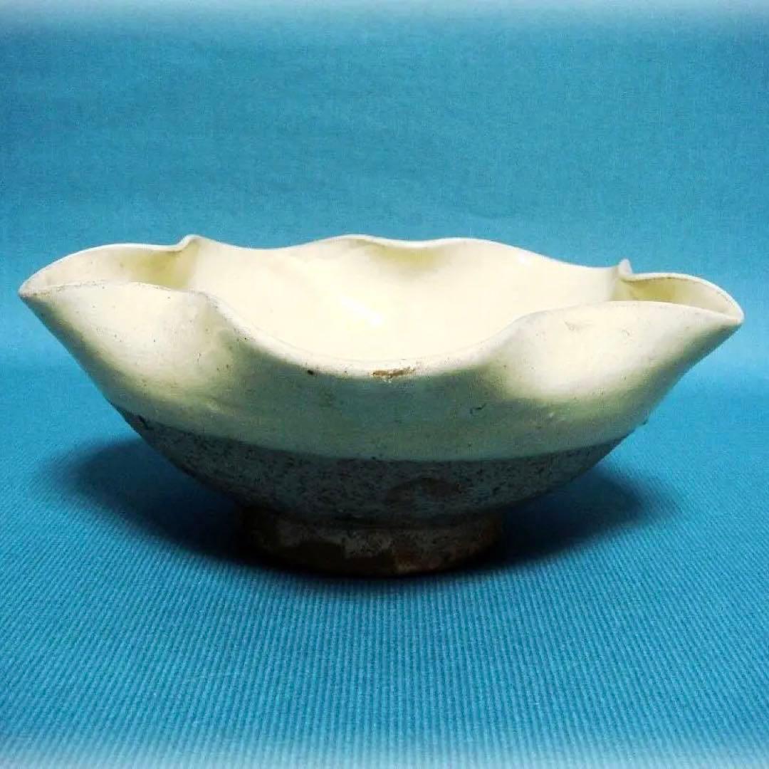 360『唐津 花型 変形鉢』　　/骨董品 古美術 古玩 アンティーク