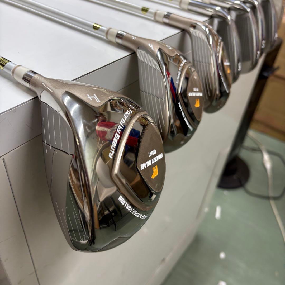 寺222 美品 GOLDEN BEAR ゴルフクラブ ハーフセット レディース