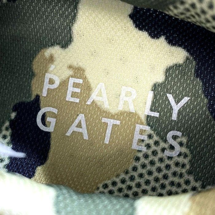 パーリーゲイツ ゴルフ 迷彩 ソフトスパイク ゴルフシューズ 定3.5万 24