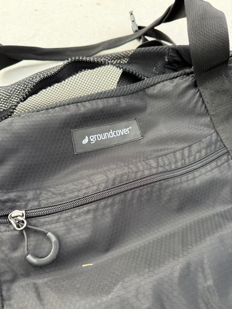 groundcover　MOLE.T HAUS MAX BLACK｜使用2回