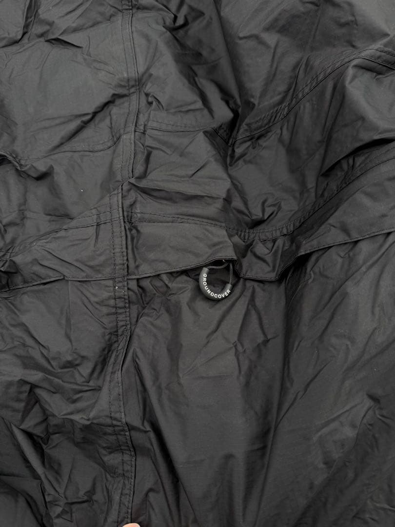 groundcover　MOLE.T HAUS MAX BLACK｜使用2回