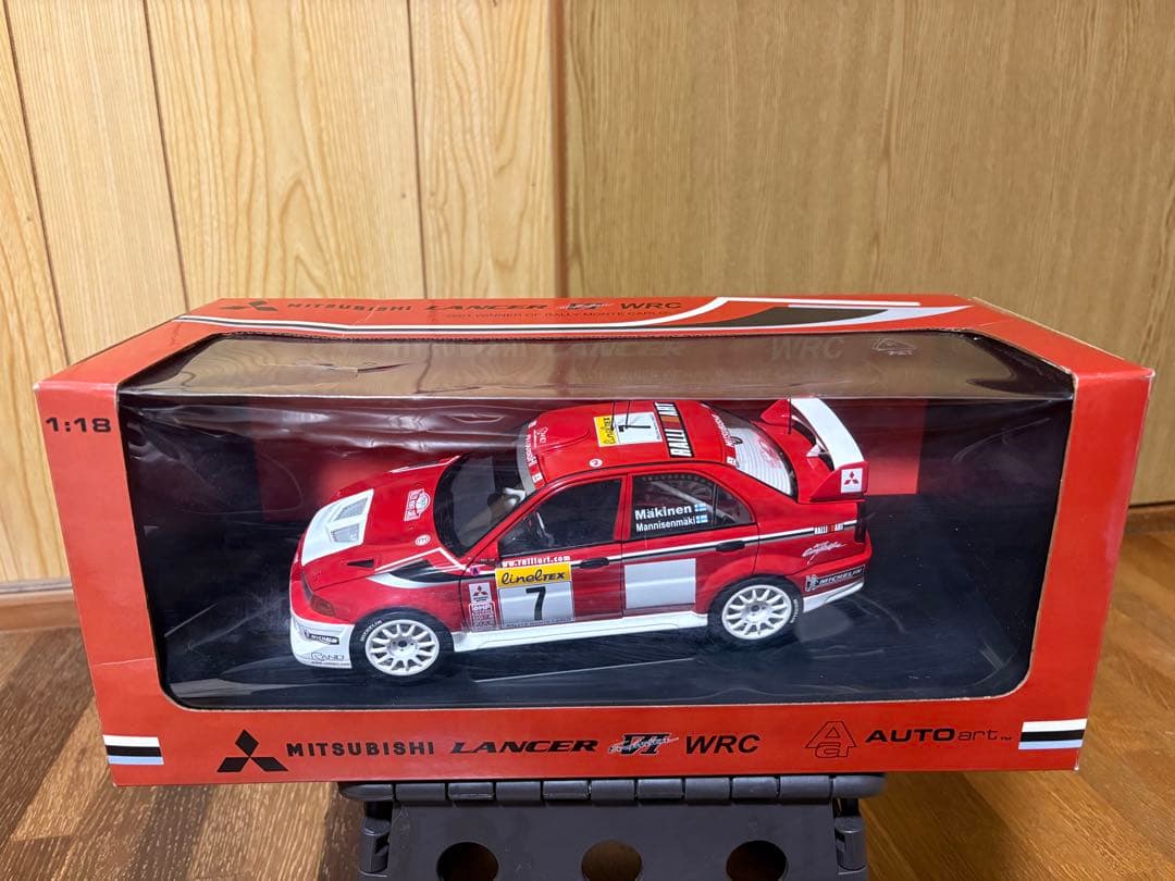 1/18 三菱 ランサーエボリューション6 WRC オートアート