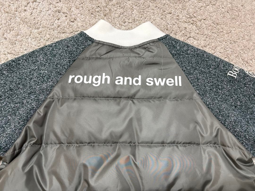 rough and swell・ラフ&スウェル⚫︎防寒ジップジャケットSグレー系