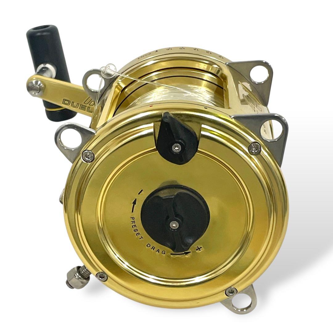 【入手困難】DUEL/2speed 80lb-9/0 GOLD 大型リール　船用