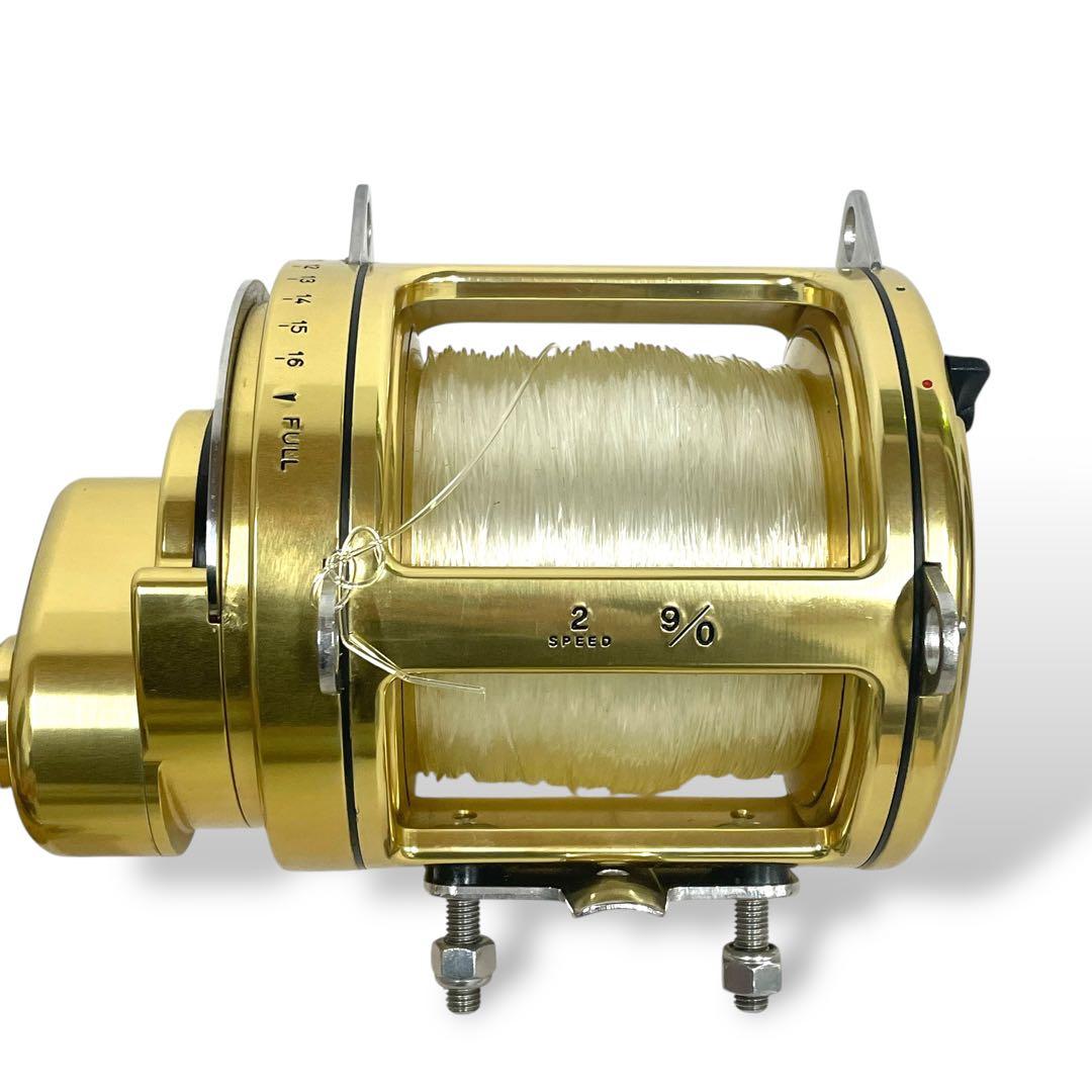 【入手困難】DUEL/2speed 80lb-9/0 GOLD 大型リール　船用