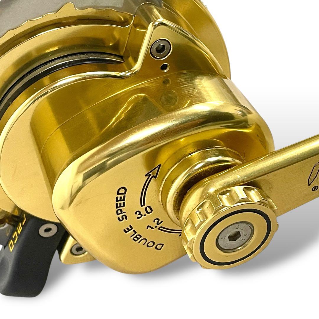 【入手困難】DUEL/2speed 80lb-9/0 GOLD 大型リール　船用