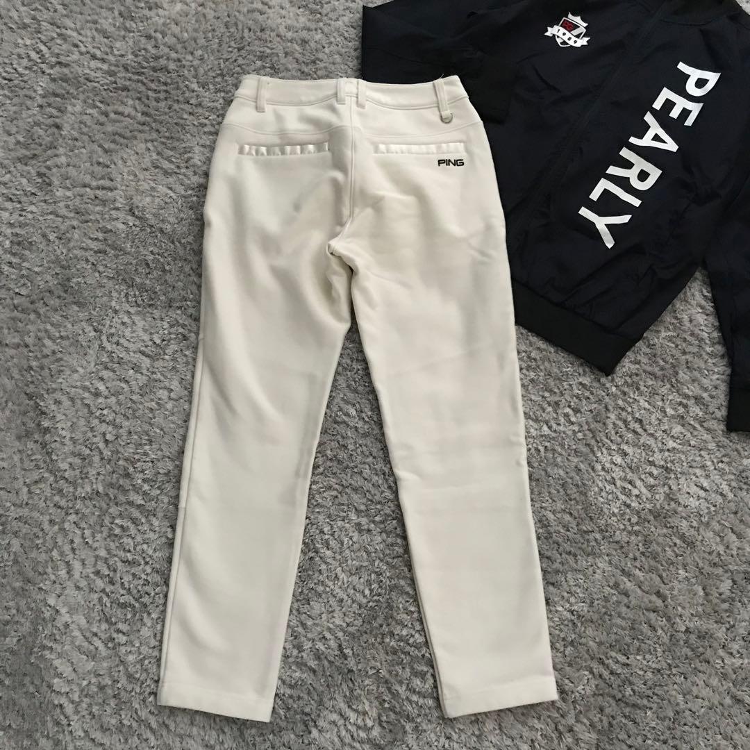PEARLY GATES ブルゾン　アウター　PING 裏起毛パンツ　2点セット