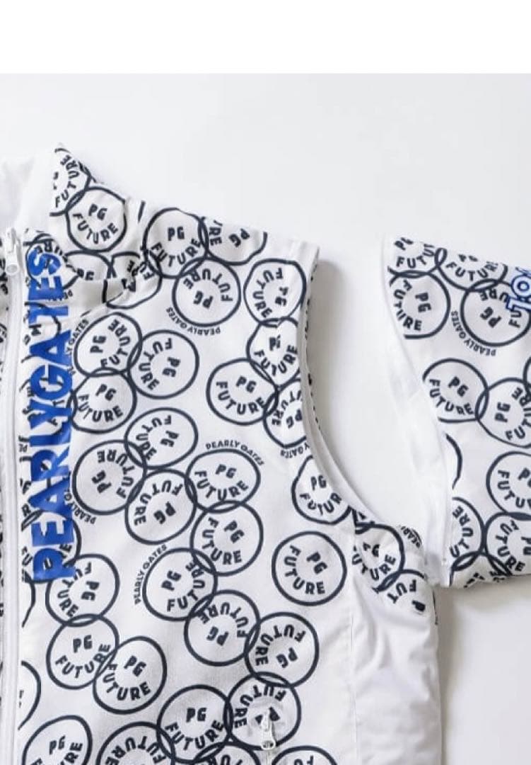 美品　定価6万　パーリーゲイツ リバーシブル 4way中綿ブルゾン ニコちゃんＳ